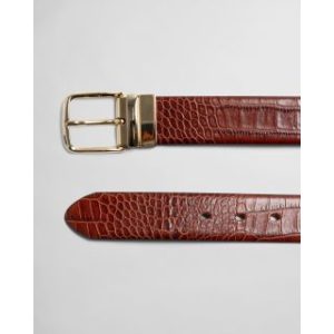 Ceinture réversible à motif croco Gant