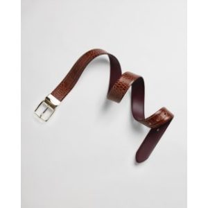 Ceinture réversible à motif croco Gant