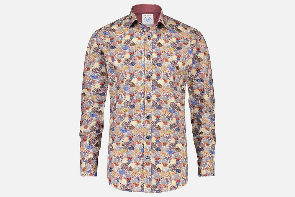 Chemise Coral Sand A fish named Fred