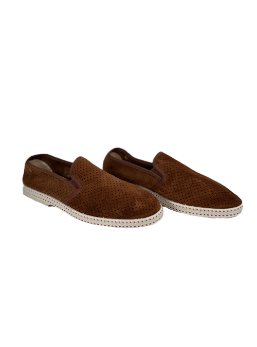 Chaussures brown daim Rivieras