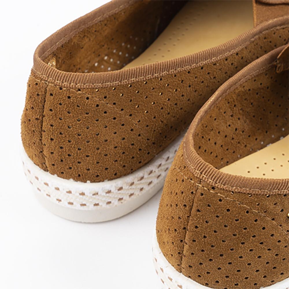Chaussures brown daim Rivieras