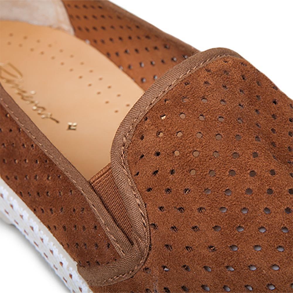Chaussures brown daim Rivieras