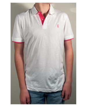 Polo Pluo blanc Vicomte a