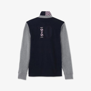 Polo bleu marine avec numéro 10 Eden Park