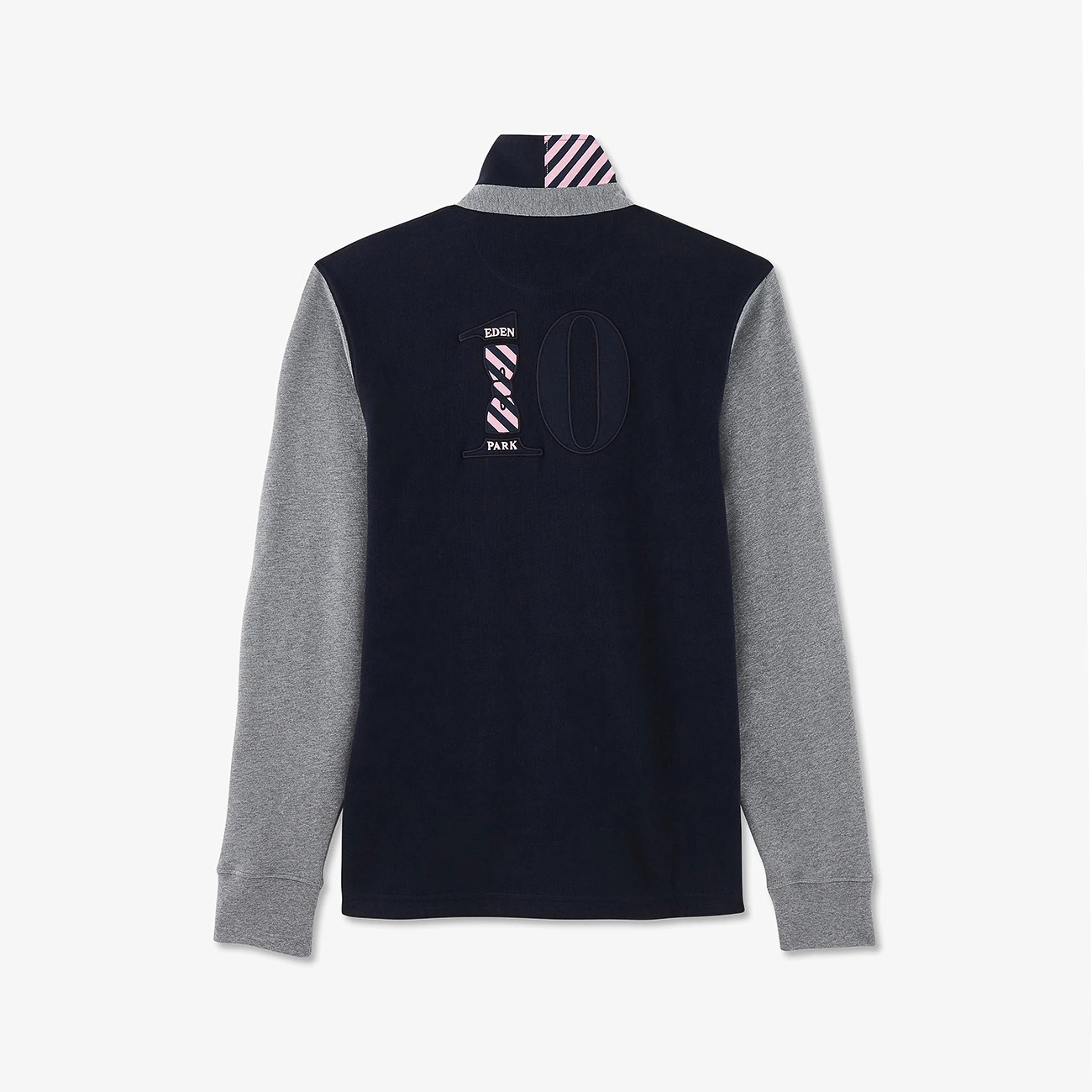 Polo bleu marine avec numéro 10 Eden Park