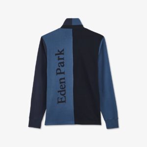 Polo tricolore avec broderie XXL Eden Park