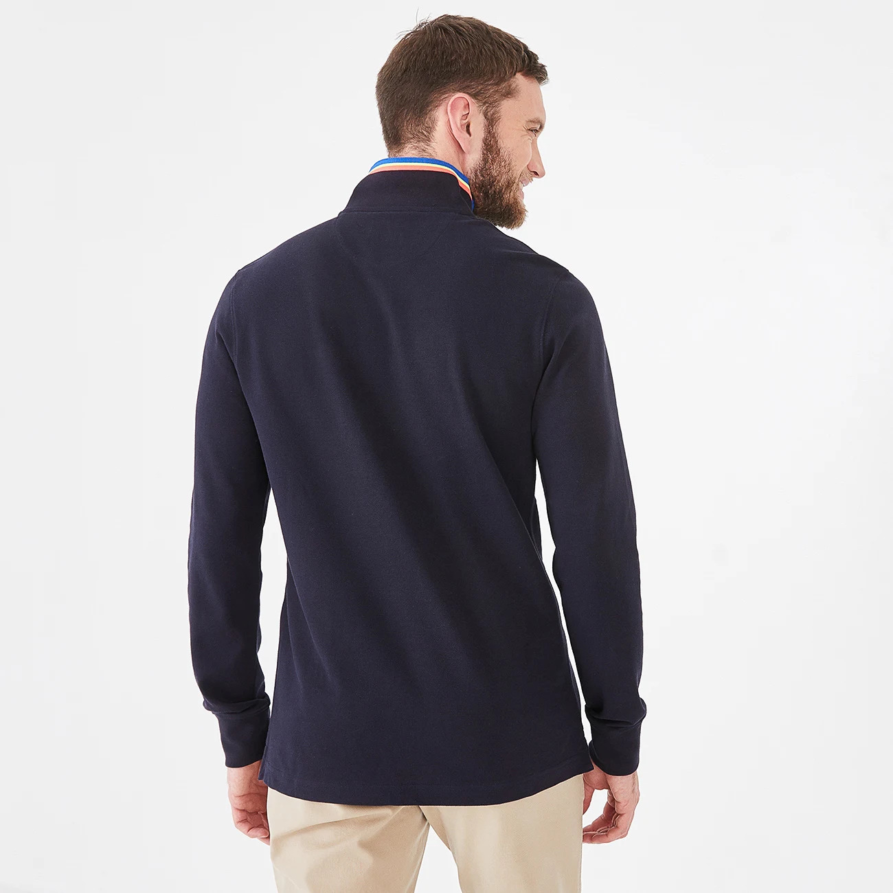 Polo bleu marine Eden Park