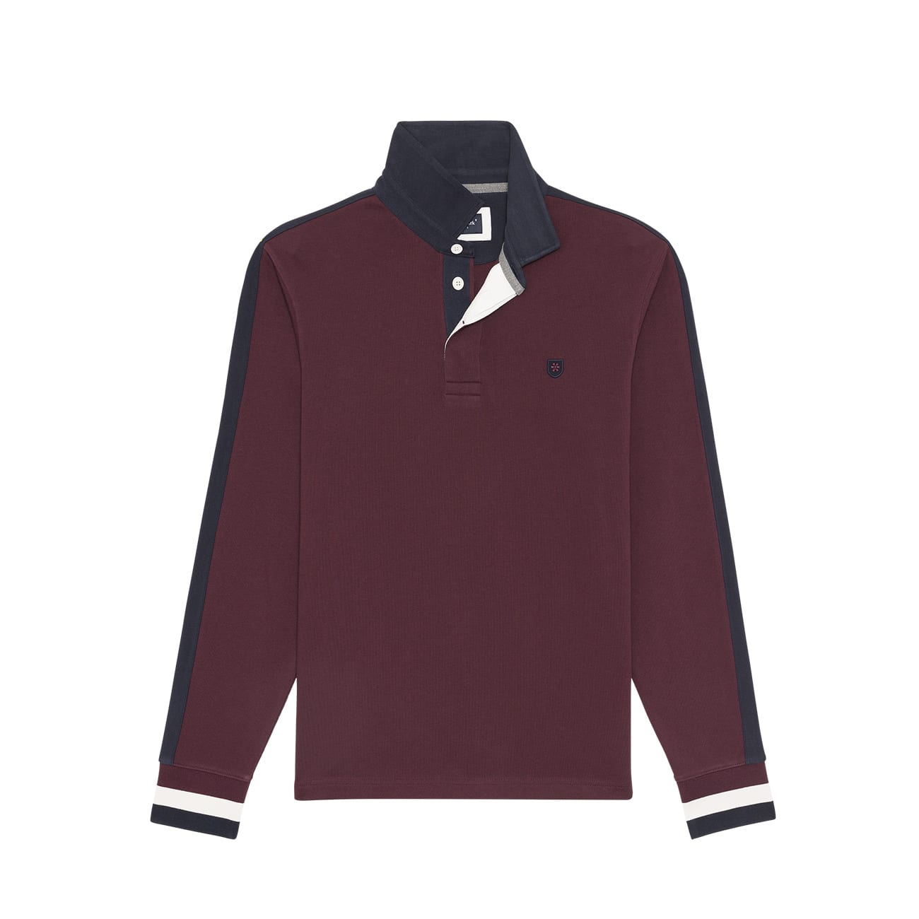 Polo bordeaux Eden Park homme