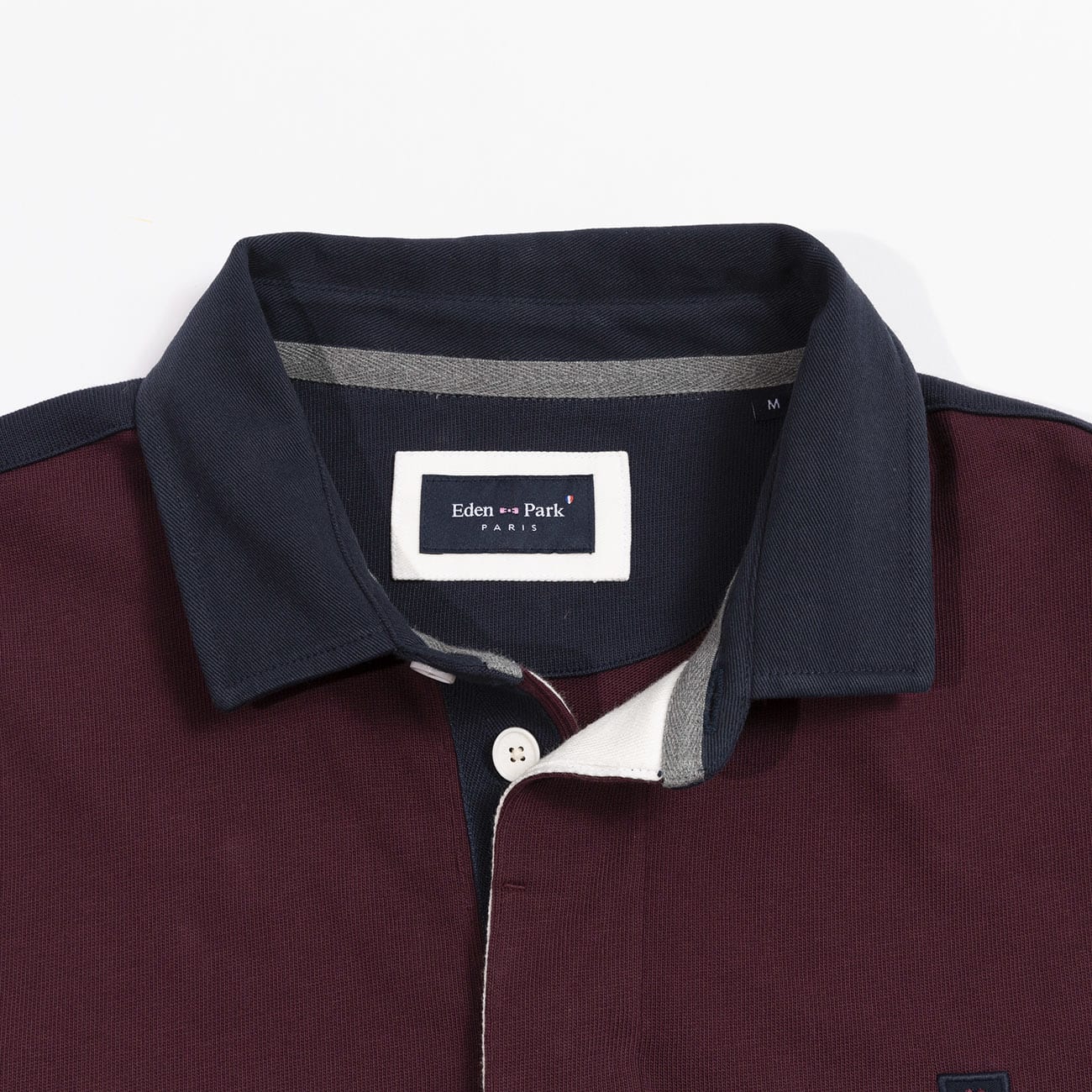 Polo bordeaux Eden Park homme
