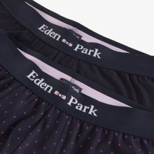 Lot de deux boxers dépareillés Eden Park