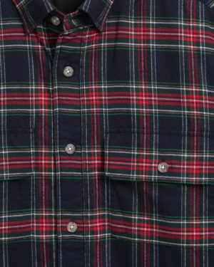 Surchemise rembourrée à carreaux Gant