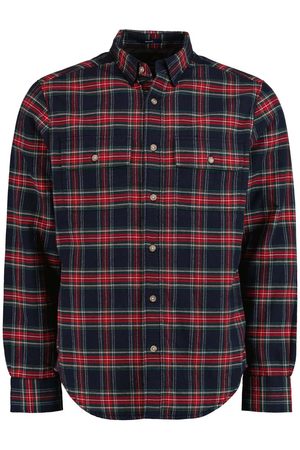 Surchemise rembourrée à carreaux Gant