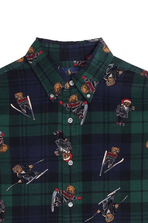 Chemise à carreaux Ours Ralph Lauren