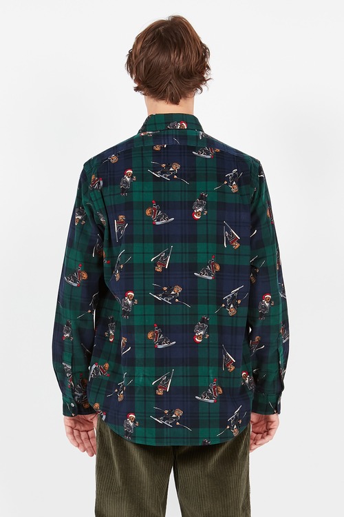 Chemise à carreaux Ours Ralph Lauren