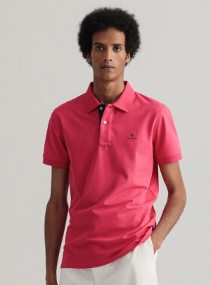 Polo avec finitions contrastantes Gant