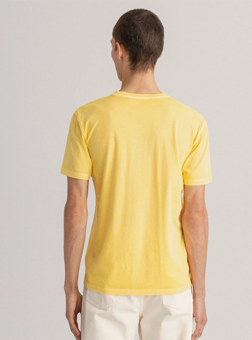 T-shirt jaune 1949 Gant