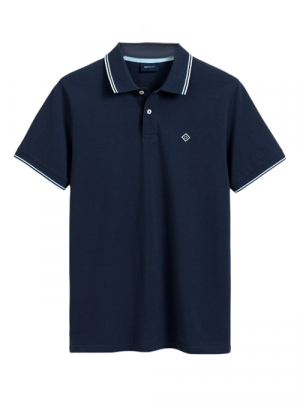Polo en coton piqué Gant