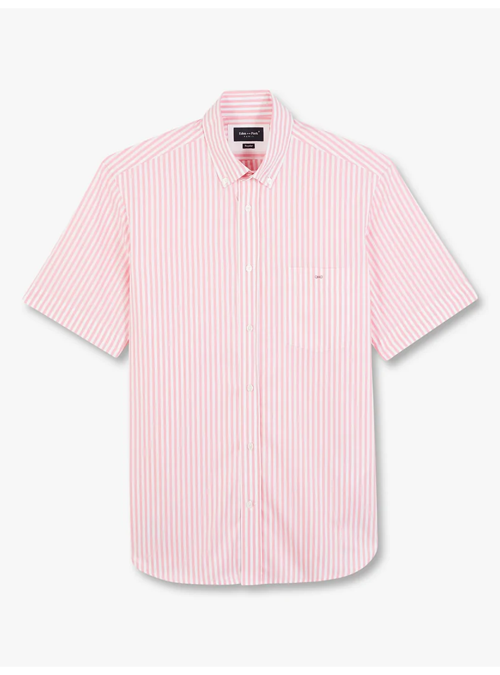 Chemisette rose à rayures Eden Park