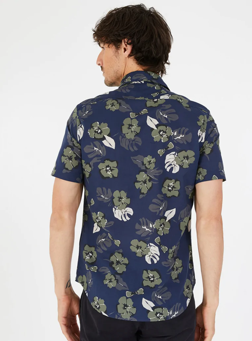 Chemise à motif tahitien Eden Park