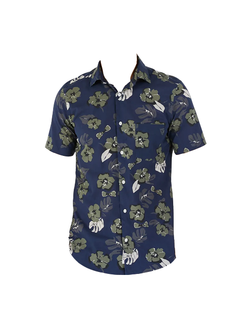 Chemise à motif tahitien Eden Park