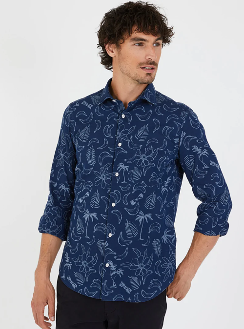 Chemise à motif exotique Eden Park