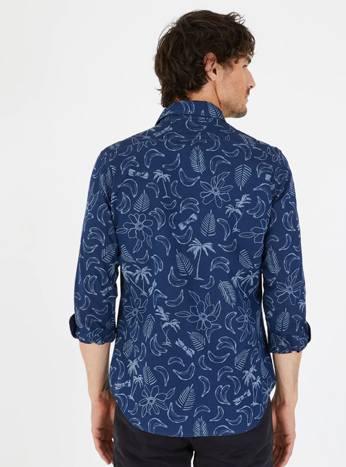 Chemise à motif exotique Eden Park