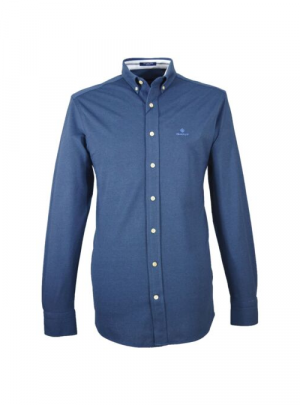 Chemise en maille piquée Gant