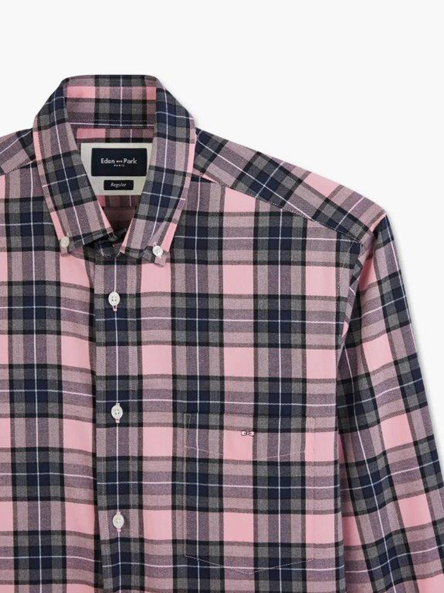 Chemise à carreaux - Eden Park – Image 3