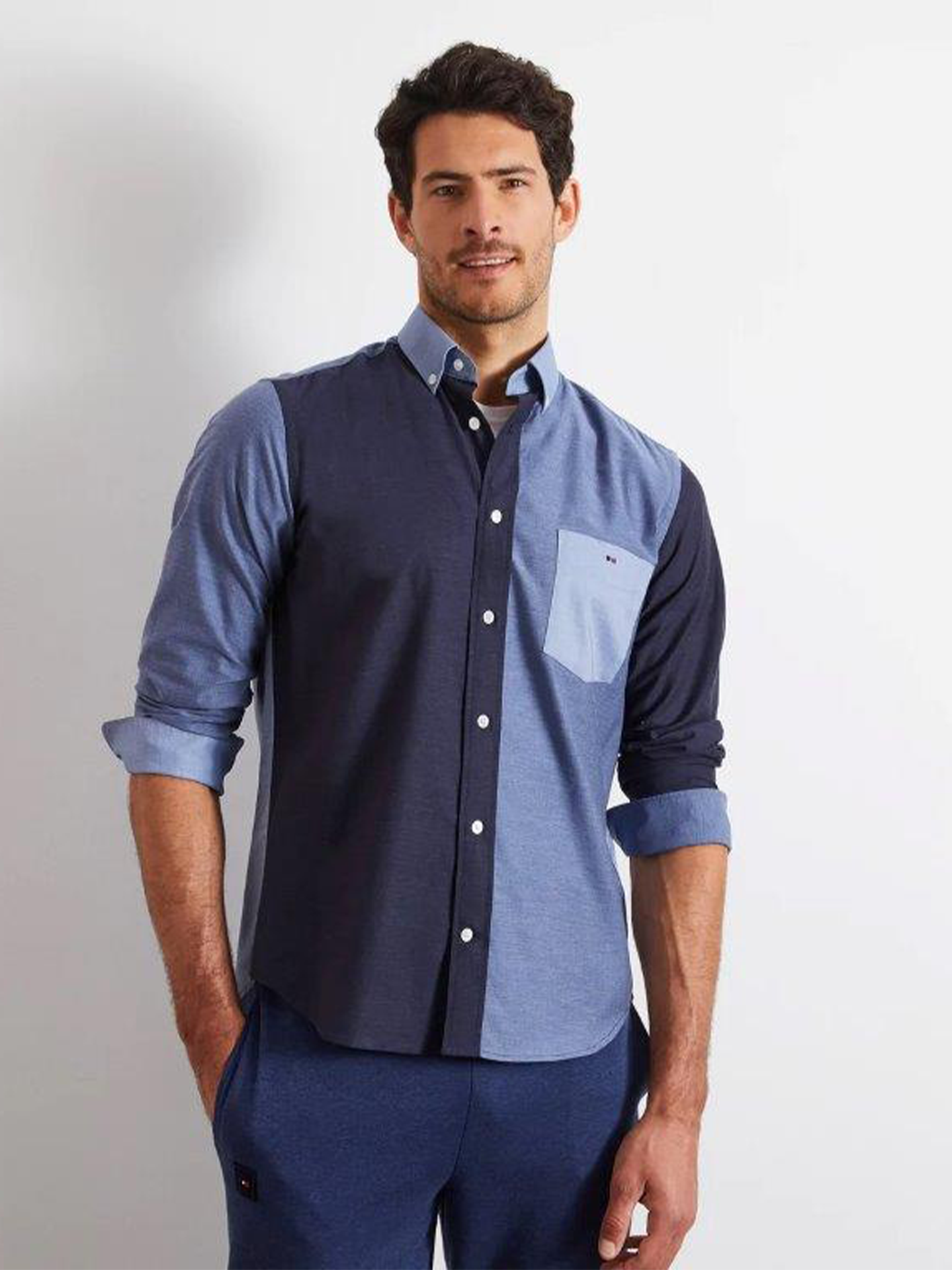 Chemise Color-Block - Eden Park – Image 3