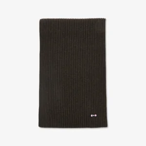 Echarpe kaki côtelée Eden Park