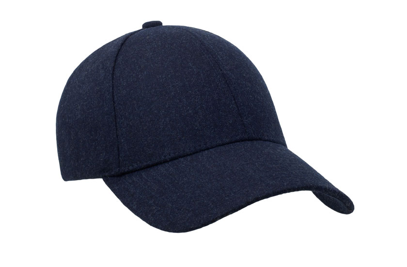DARK NAVY WOOL Varsity Headwear – Image 2
