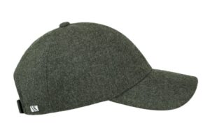 FOREST GREEN WOOL Varsity Headwear