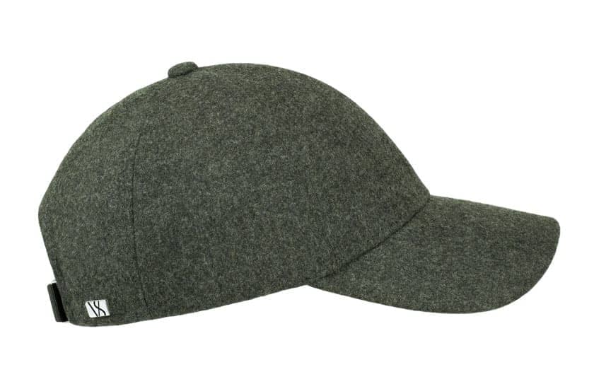 FOREST GREEN WOOL Varsity Headwear