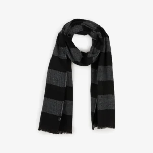 Echarpe noire cerclée Eden Park