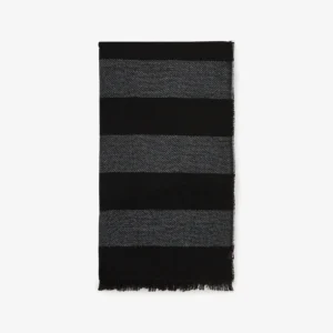 Echarpe noire cerclée Eden Park