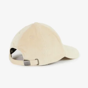 Casquette écrue en velours côtelé Eden Park