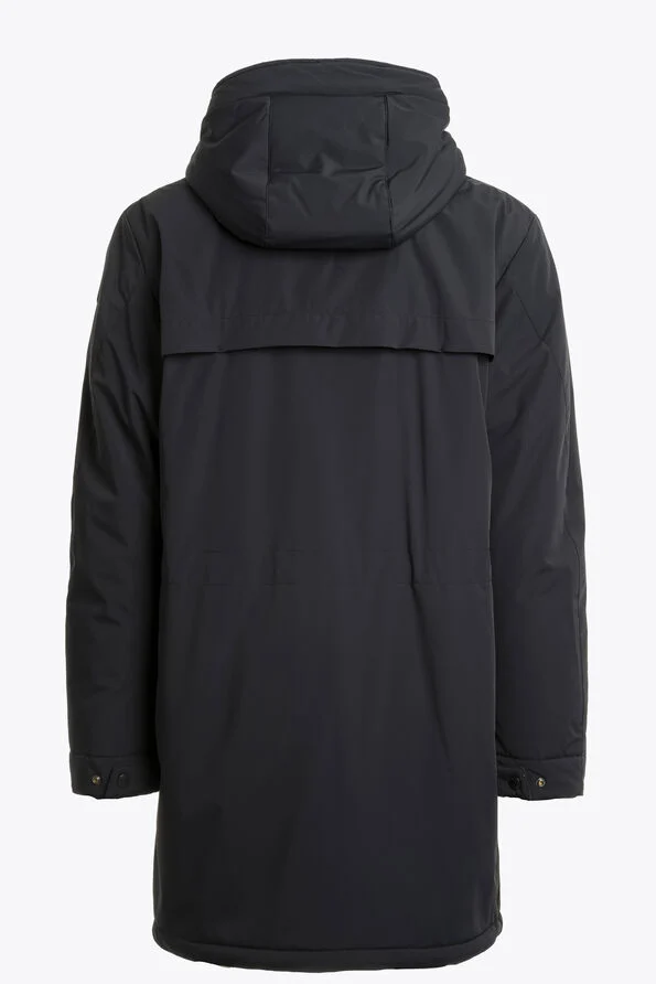 Veste longue easy black arriere